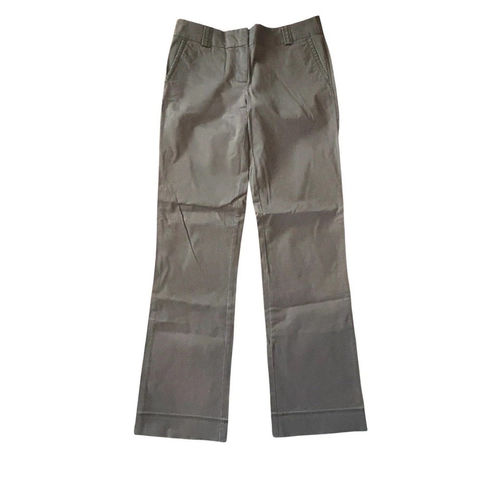 J Crew City Fit Chino Pants Light Brown SZ 2 Stretch